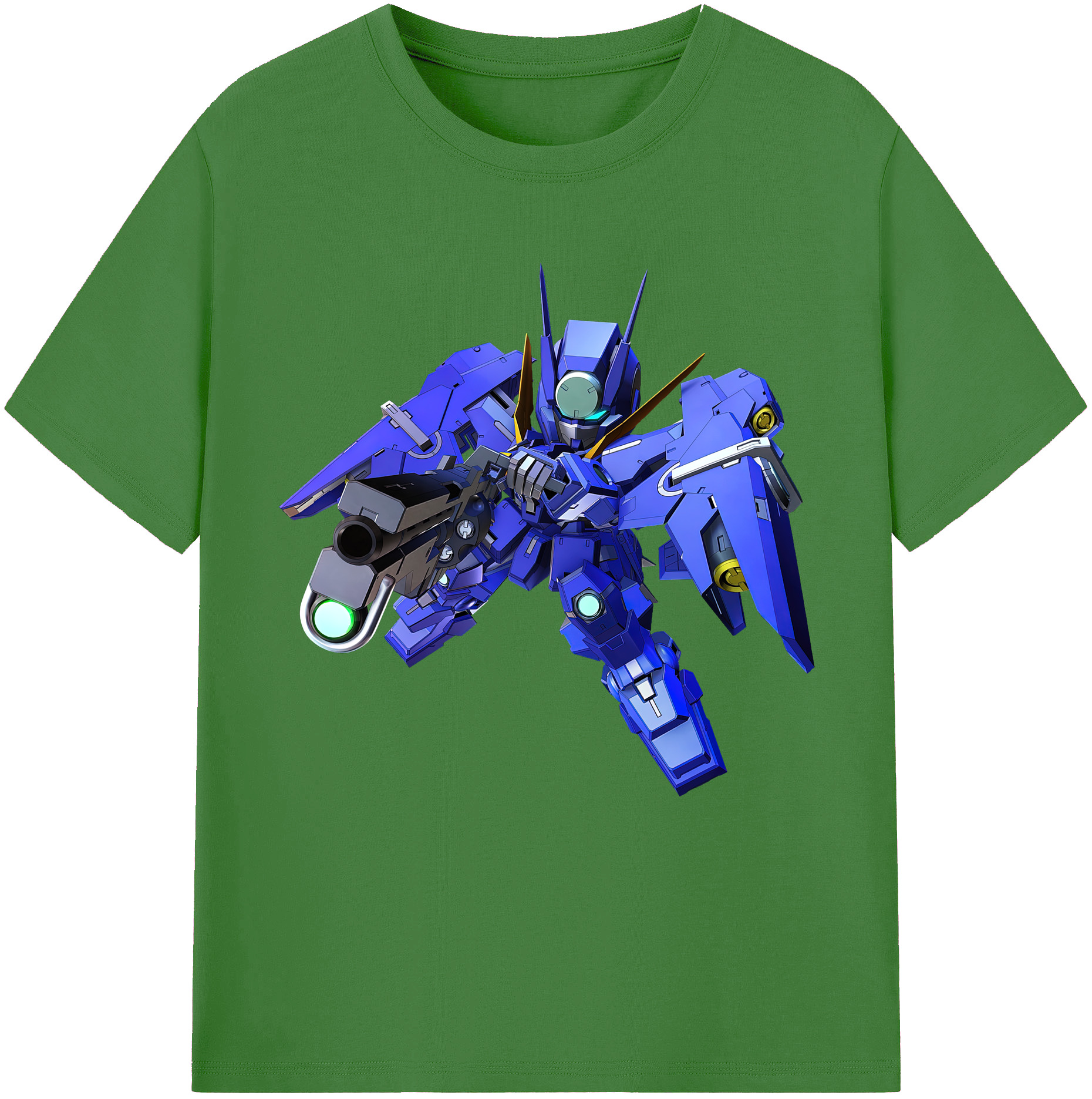 （画像用） 機動戦士ガンダム Mobile Suit Gundam レディースカジュアルプリントTシャツ（綿100％）